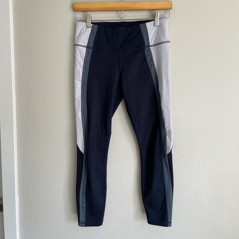 Navy Colorblocked Legging